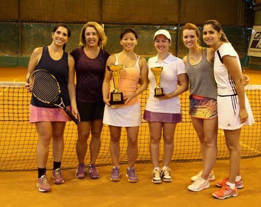 Tenistas magistradas participam de torneio alusivo ao Dia Internacional da Mulher 